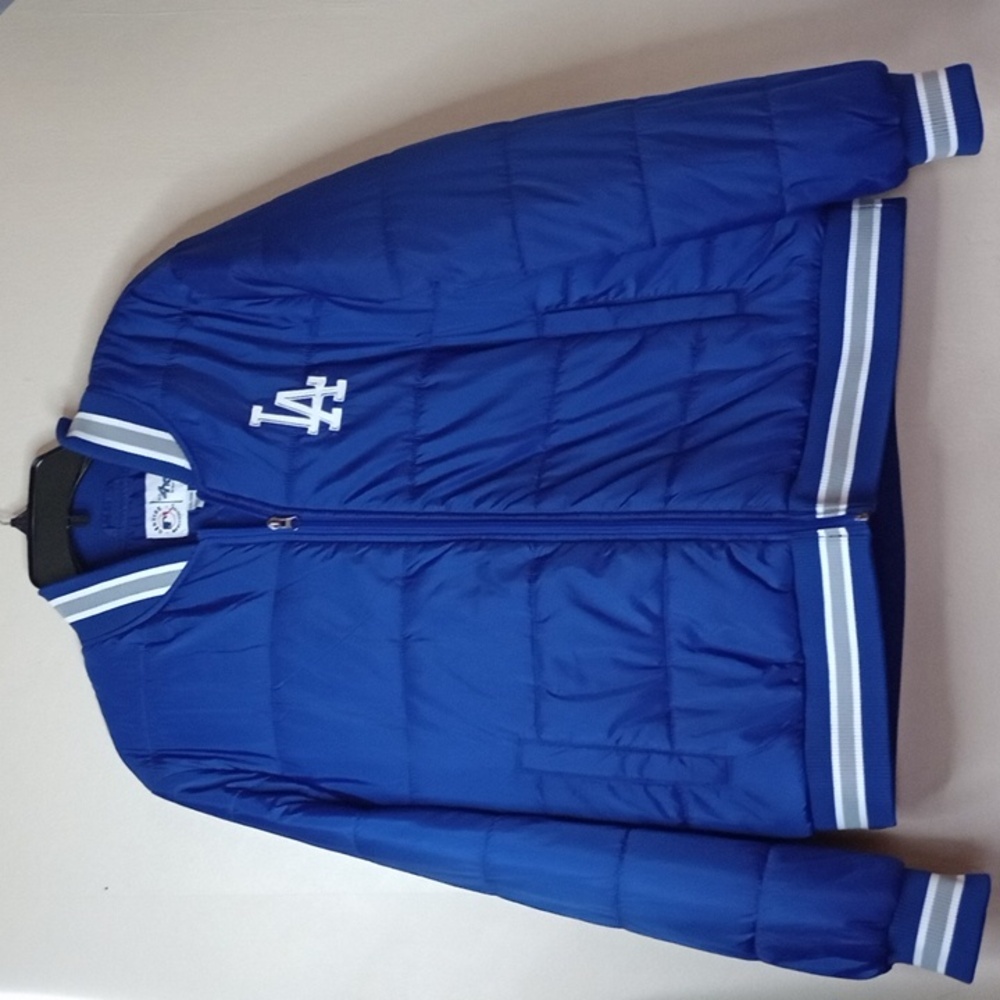 LA Dodgers Major League Baseball Puffer Classic Jacket Size XXL